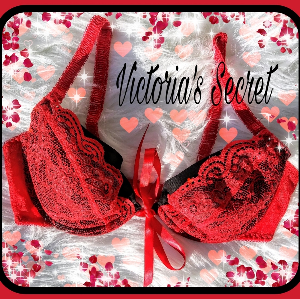 Victoria's Secret sexy lace overlay bra